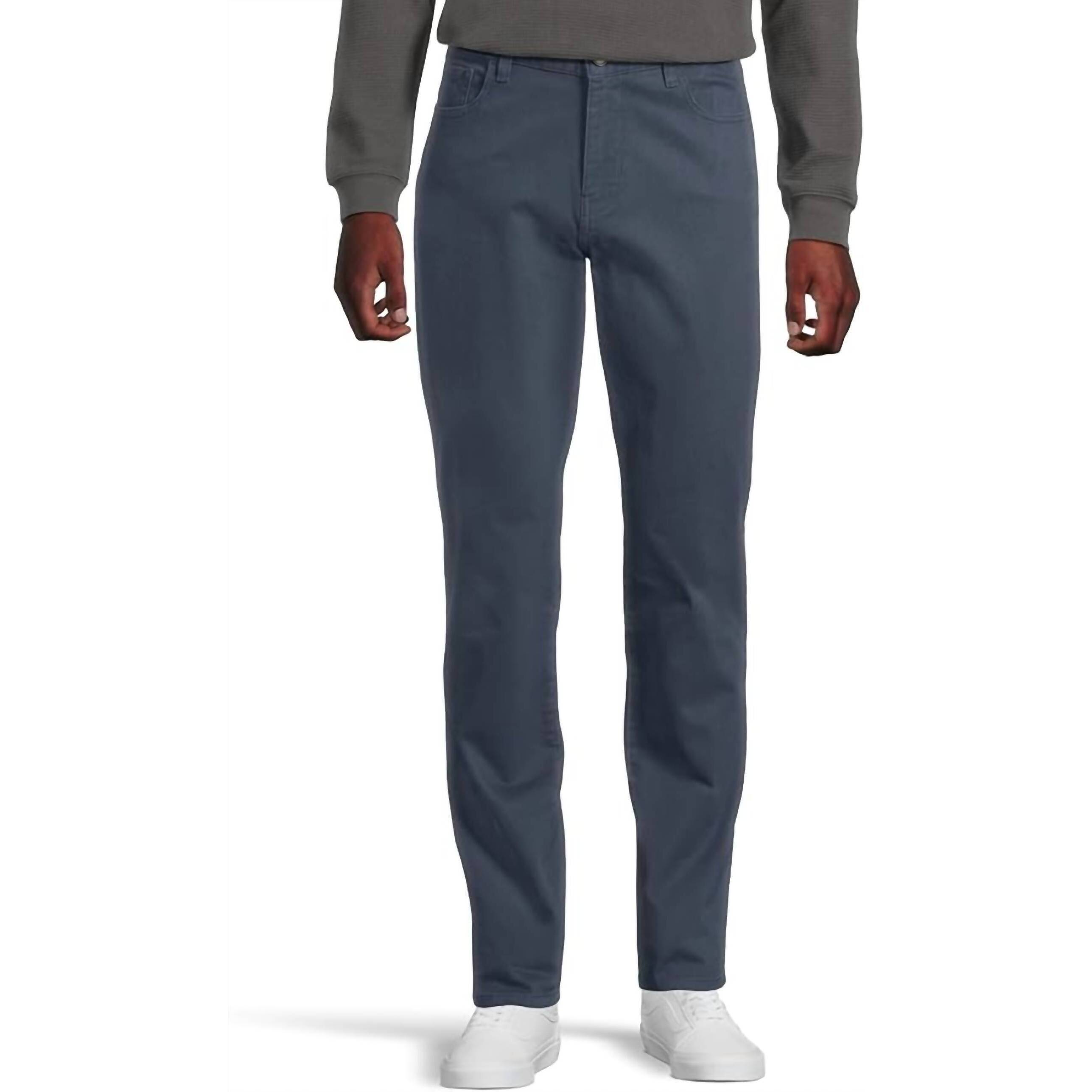New Vince Dylan 5-Pocket Chino Pants In Washed Ink